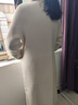 迪洛薇高端100%羊毛大衣女新款修身衣服外套秋冬款女毛呢大衣女中长款 米色 M 实拍图