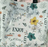 八袋铺加厚英伦风服装店袋子 装衣服用批发购物礼品袋 塑料手提袋定制印 英伦风 中号38*30底8/一包50只 实拍图