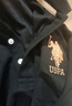 U.S. POLO ASSN.保罗polo衫男秋季商务休闲t恤男纯色百搭上衣男装 经典黑 L  实拍图