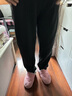 恒源祥中年妈妈装冬装加绒加厚保暖休闲裤女中老年女装松紧腰直筒长裤子 实拍图