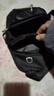 妙普乐30万人购买户外运动便携男女胸包单肩斜挎骑行健身瑜伽帆布包定制 双层黑色 实拍图