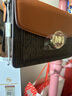 MICHAEL KRISTY轻奢包包女包单肩包女士斜挎包小方包送女友老婆情人节生日礼物 深棕色 21*8*13 实拍图