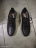 戈耐休闲皮鞋男士真皮秋冬保暖老年人爸爸鞋二棉鞋男防滑商务鞋子男鞋 黑色【真牛皮+上线】四季款 40 码(250MM) 实拍图