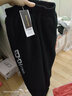 罗蒙儿童裤子男童冬款儿童运动裤束脚卫裤校裤女童校园裤子黑薄绒110 实拍图