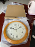 卡西欧（CASIO）挂钟客厅创意实木复古钟表现代简约石英钟时尚中式复古时钟挂表 IQ-121-7PF 实拍图