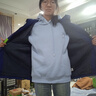 真维斯（JEANSWEST） 超暖加绒加厚卫衣男女秋冬季新款圆领羊羔绒宽松蛇年本命年衣服 雾霾蓝 国潮三格 L【推荐120-140斤】 实拍图
