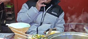 雪中飞新款百搭时尚休闲斜插式口袋男女同款【反季清仓】短款立领羽绒服 浅灰 M 170/88A 实拍图