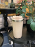 雷德夫（LEIDFOR）K1 保温杯男士便携杯子 女生男生咖啡杯礼物 樱花粉500ml 实拍图