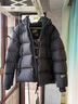 高梵王星越同款黑金鹅绒服机能4.0五格2024年新款男女同款短款羽绒服 高定骑士黑 M 实拍图