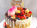 芙瑞多水果生日蛋糕同城配送当日送达儿童双层祝寿网红送女友老公蛋糕 祝寿蛋糕 6英寸 实拍图