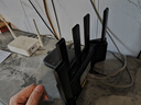 Tenda腾达路由器【升级立式WiFi6】AX1500千兆穿墙王:信号增强无线家用全屋Mesh排行前十名云霄黑 实拍图