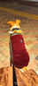 智宙狗狗衣服中型犬秋冬款保暖柴犬泰迪比熊法斗柯基学院风卫毛衣秋季 酒红学院风毛衣 5XL建议45斤内 实拍图