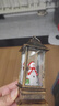 哈骆顿（HALODN） 圣诞装饰品圣诞节礼物发光小夜灯飘雪老人风灯烛台灯桌面摆件圣诞树场景布置 雪人款风灯-彩盒装【注水款】 【13cm*5.3cm*5.3cm，抖音同款】 实拍图