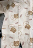 婧麒（JOYNCLEON）新生婴儿衣服秋冬季初生宝宝连体衣纯棉夹棉加厚哈衣爬服冬装 抱抱熊 66cm 实拍图