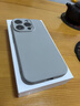 品胜 适用苹果15Pro手机壳 iPhone15Pro柔性液态壳全包防摔抗指纹亲肤男女款超薄保护套软壳 钛灰色 实拍图