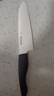 京瓷（KYOCERA）日本京瓷陶瓷刀厨房三德刀切水果刀具蔬菜刀宝宝辅食刀5.5寸 5.5寸黑色| 256352 实拍图