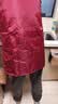 保罗岚芝加大长袖成人防水加绒工作服罩衣护衣工装外套男女冬季耐脏防油 实拍图