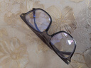 奢鸟219防蓝光眼镜 透明灰框 素颜韩版ins风无度数手机电脑防辐射眼镜 实拍图