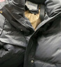 鸭鸭奢金羽绒服女2024年冬季新款长款过膝面包服韩版气质宽松加厚外套 黑金色 L 实拍图