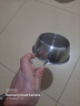 【厨房必备】不锈钢韩式米酒碗带把料理调料拌饭小碗热凉酒碗 银色（带手柄） 12cm （300ML） 实拍图