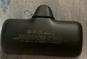 爱沃可（iWALK）【3C认证】口袋胶囊充电宝迷你口红小巧便携适用iphone14/13/12/11无线应急电源lightning接口 黑 实拍图