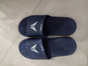 拖鞋夏季居家浴室洗澡防护静音拖鞋外穿百搭潮流时尚情侣拖鞋 藏青【软底不臭脚】 46-47码（适合45-46码） 实拍图
