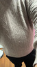 杉杉羊毛衫100%绵羊毛男重磅加厚秋冬保暖柔软贴身不扎抗起球毛衣 实拍图
