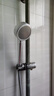 慈晨太空铝金属淋浴花洒喷头套装增压节水卫浴莲蓬头单淋雨头 太空铝花洒 实拍图