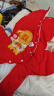 棉小果新生婴儿衣服礼盒冬季加厚棉服宝宝秋冬套装满月见面礼物用品高档 福龙红-9件套【冬季棉衣】 59cm 【适合0-3月宝宝】 实拍图