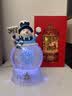 五月家生日女生日旋转雪花雪人梦幻水晶球音乐摆件送女生生日礼物盒 实拍图