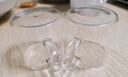 常生源玻璃杯套组高硼硅耐热耐高温家居茶杯 品茗小杯套装（6只装） 实拍图