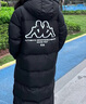 卡帕（Kappa）背靠背羽绒服外套女款2025新款冬季男士长款保暖防寒服K0EZ2YY09D 黑色-990 2XL 实拍图