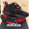 adidas OWNTHEGAME 2.0低帮团队款实战运动篮球鞋男子阿迪达斯   黑/红/银白   44.5 实拍图