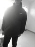 猫霓棉服男秋冬季加厚棉袄外套韩版男士潮流学生宽松连帽面包服棉衣 黑色 L 【建议体重100斤-120斤】 实拍图