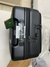新秀丽（Samsonite）拉杆箱 新品机舱包系列登机箱KH3 减震万向轮密码箱 可扩展行李箱 黑色(前置开口袋) 20寸 实拍图