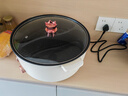 电火锅电煮锅火锅专用锅多功能一体蒸煮鸳鸯锅家用 超厚款6.0L【圆形鸳鸯锅】双温控 实拍图