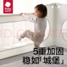 床围栏婴儿床护栏防摔防护栏儿童围栏砂砾咖1.8m1片+2m2片预售 实拍图