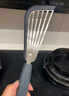 瑞士力康（KUHN RIKON）炒菜铲子硅胶铲子不粘锅耐高温锅铲家用炒菜煎饼蝴蝶铲 墨兰黑 实拍图