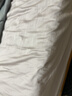 1号会员店50支A类纯棉新疆长绒棉床单被套床上四件套 床笠款 1.8米烟草灰 实拍图