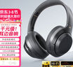 iKF T1【升级APP】头戴式蓝牙耳机无线有线手机电脑带麦克风头戴耳麦游戏电竞降噪耳机超长待机 云岩白-升级版+App智联+120H续航 实拍图