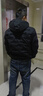 皮尔卡丹（pierre cardin）轻薄羽绒服男款秋冬季外套男士加绒抗寒保暖衣服潮流宽松休闲冬装 06黑色【国标】 3XL 【建议148-165斤】 实拍图