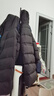 森马（Semir）90绒羽绒服女长款收腰显瘦冬季宽松连帽三防厚外套101724113055 实拍图