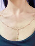 AIOSC胸链身体链流苏项链情侣轻奢小众男女情趣纯欲配饰高级感锁骨骨链 胸链+项链【银色款】 实拍图