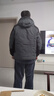 啄木鸟石墨烯冲锋衣男棉衣男士外套秋冬季棉服男防风加绒加厚羽袄绒服男 深灰色 L (建议105-125斤) 实拍图