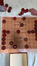 华圣红木象棋套装特大号浮雕6公分红花梨实木象棋皮革棋盘楠竹棋盒 实拍图