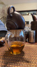 绿昌明玻璃公道杯带茶漏三件套大号茶滤分茶器加厚耐热玻璃茶滤茶具套装 茶滤 + 透明手柄公道杯350ml 实拍图