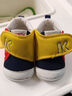 卡特兔宝宝学步鞋婴儿棉鞋秋冬童鞋加绒软底机能鞋男女宝室内二棉鞋子 黄红蓝-棉纱 18 内长11.5cm 脚长10.5-11.0 实拍图