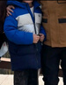 探路者（TOREAD）旗舰 儿童羽绒服男女中大童装冬季保暖加长款防风外套 数码蓝 160 实拍图