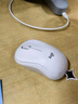 罗技（Logitech）M650 M 鼠标 无线蓝牙鼠标 对称鼠标 白色 带Logi Bolt USB接收器 实拍图