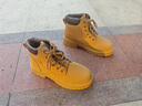 卡帝乐鳄鱼（CARTELO）马丁靴男2025秋冬季工装靴子男休闲高帮男靴英伦厚底黄靴 土黄 42 实拍图